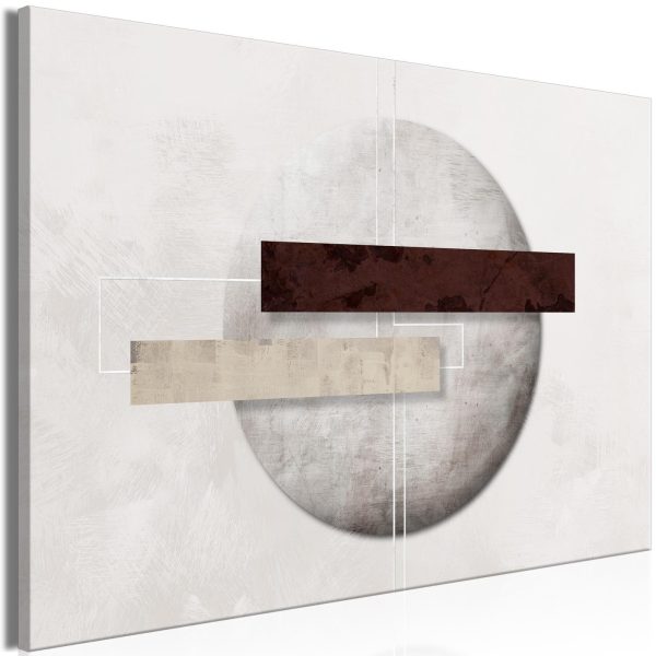 Canvas Print - Geometric Decay (1 Part) Wide - Image 2