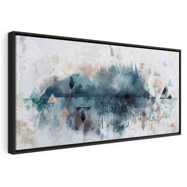 Canvas Print - Geometric Landscape (1 Part)