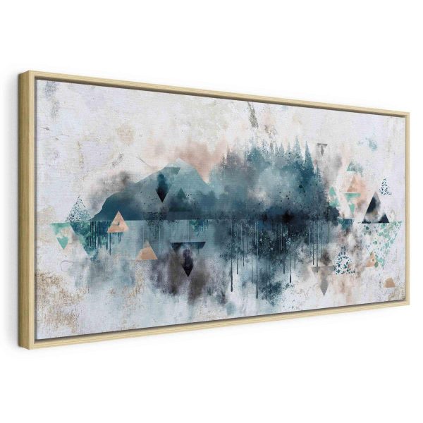 Canvas Print - Geometric Landscape (1 Part)