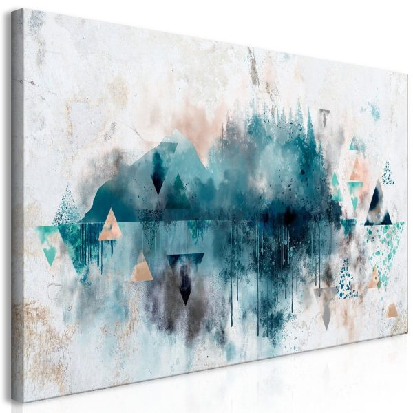 Canvas Print - Geometric Landscape (1 Part)