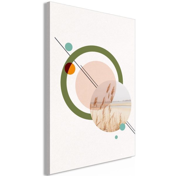Canvas Print - Geometric Landscape (1 Part) Vertical
