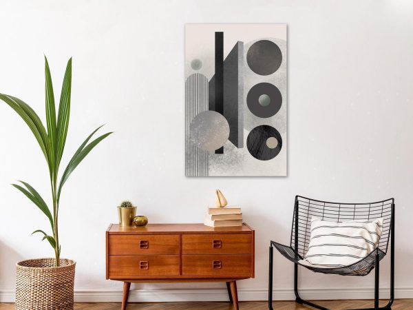 Canvas Print - Geometric Order (1 Part) Vertical - Image 4