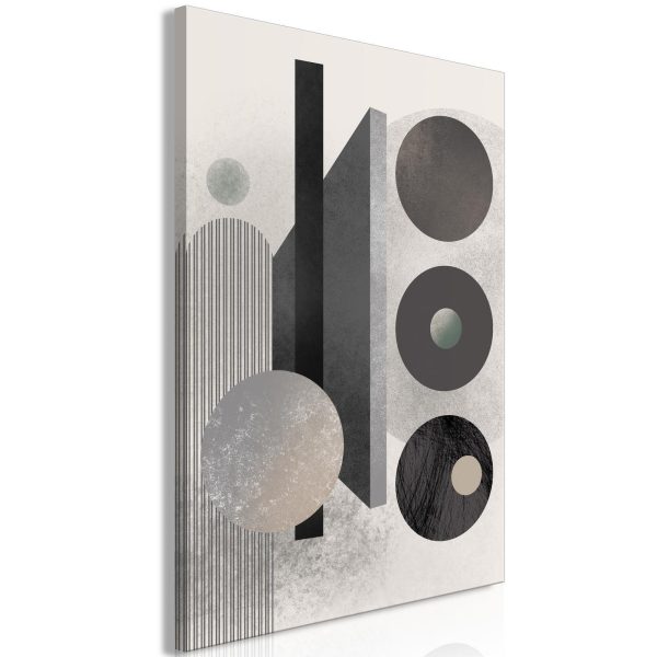 Canvas Print - Geometric Order (1 Part) Vertical - Image 2