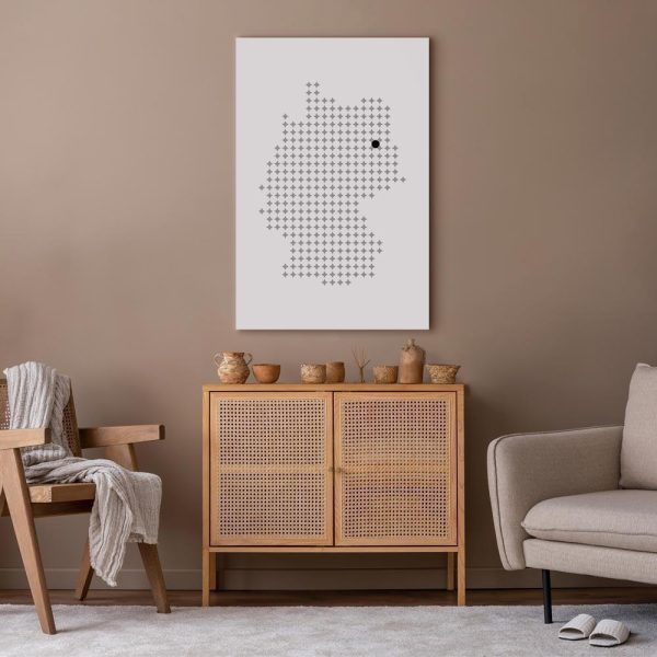 Canvas Print - Germany (1 Part) Vertical