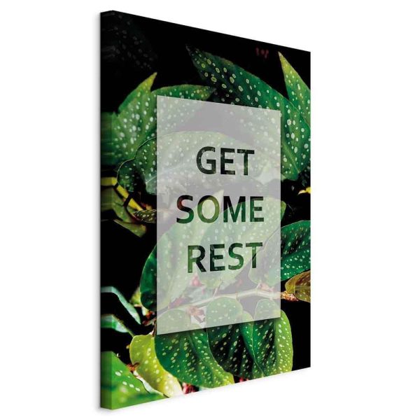 Canvas Print - Get Some Rest (1 Part) Vertical
