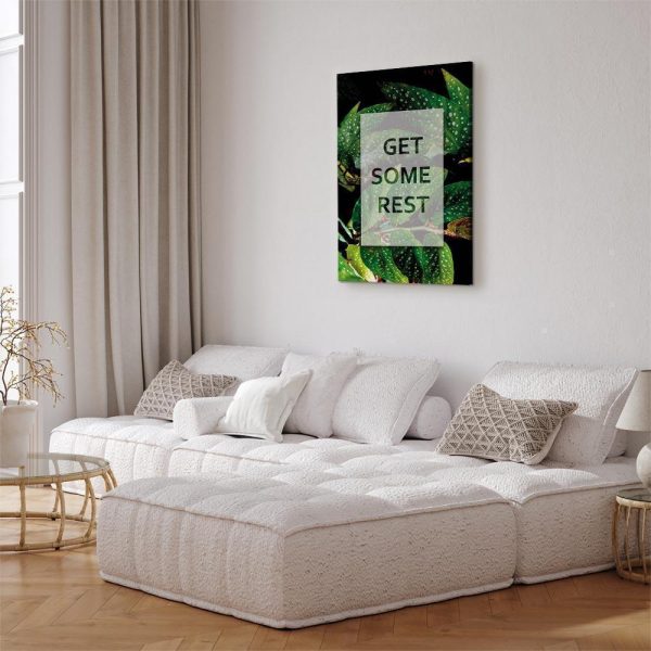 Canvas Print - Get Some Rest (1 Part) Vertical