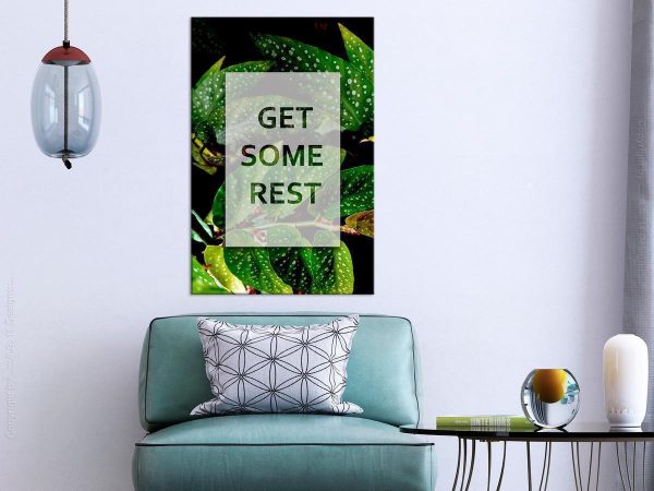 Canvas Print - Get Some Rest (1 Part) Vertical