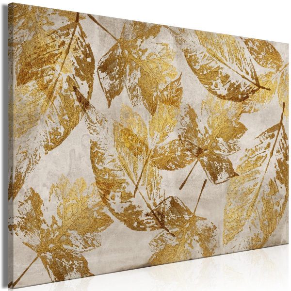 Canvas Print - Gold Mosaic (1 Part) Wide