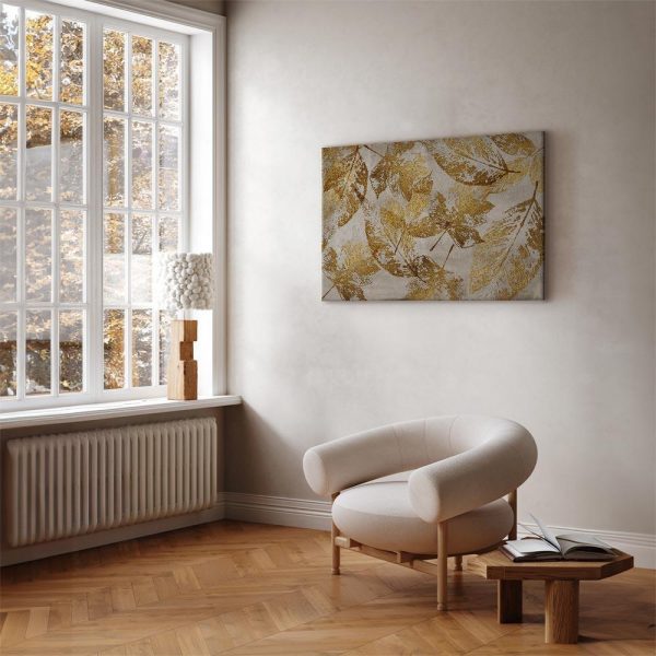 Canvas Print - Gold Mosaic (1 Part) Wide