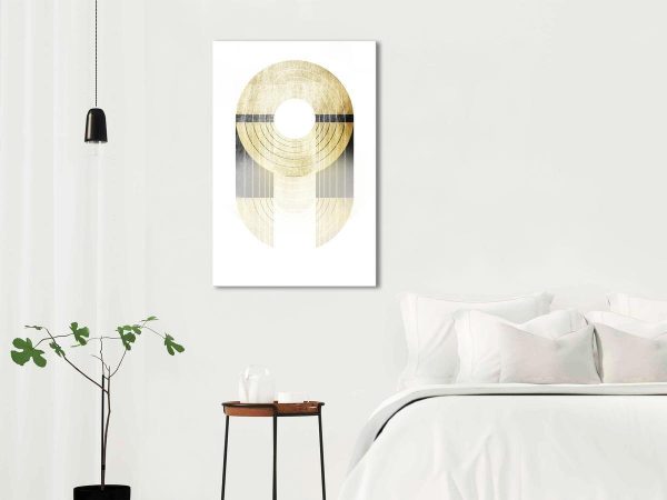 Canvas Print - Gold Trophy (1 Part) Vertical