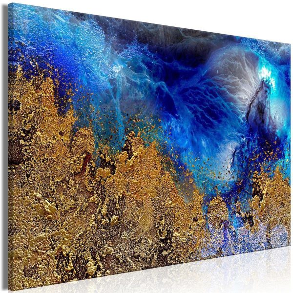 Canvas Print - Gold of the Ocean (1 Part) Wide