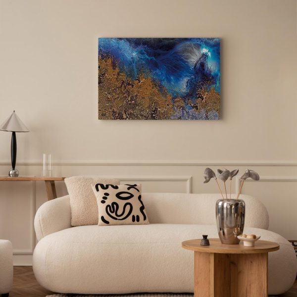 Canvas Print - Gold of the Ocean (1 Part) Wide