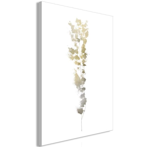 Canvas Print - Golden Branch (1 Part) Vertical