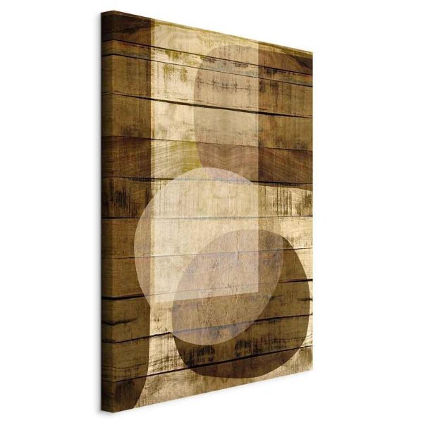 Canvas Print - Golden Chocolate (1 Part) Vertical