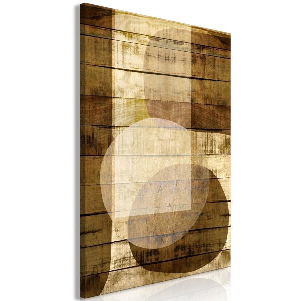 Canvas Print - Golden Chocolate (1 Part) Vertical