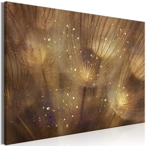 Canvas Print - Golden Dandelions (1 Part) Wide