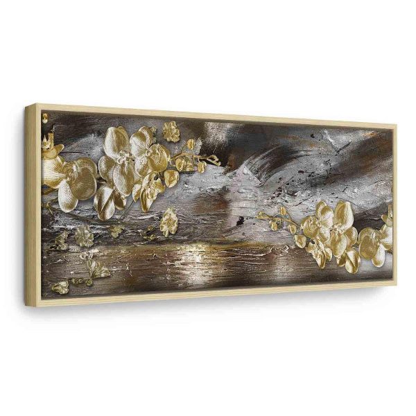 Canvas Print - Golden Garden (1 Part) Narrow