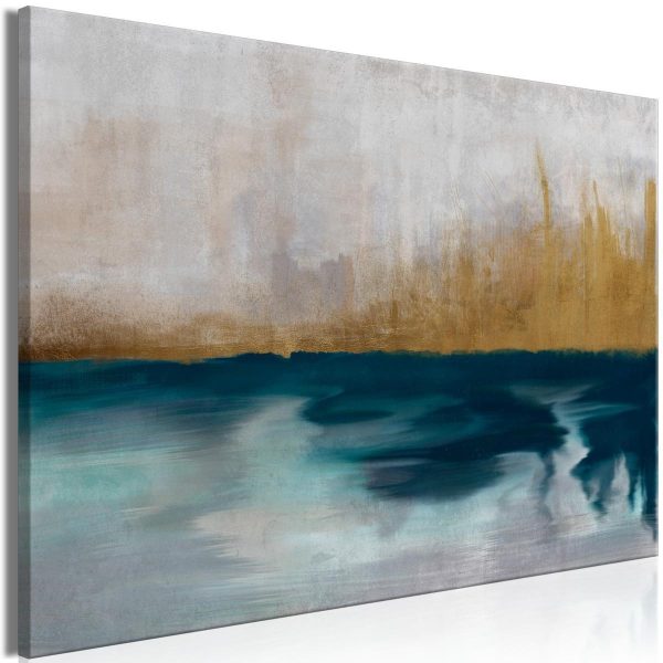 Canvas Print - Golden Grasses (1 Part) Wide