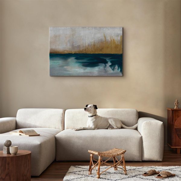 Canvas Print - Golden Grasses (1 Part) Wide