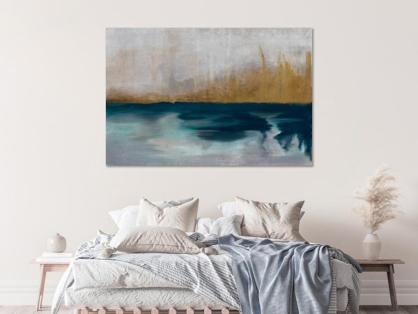 Canvas Print - Golden Grasses (1 Part) Wide