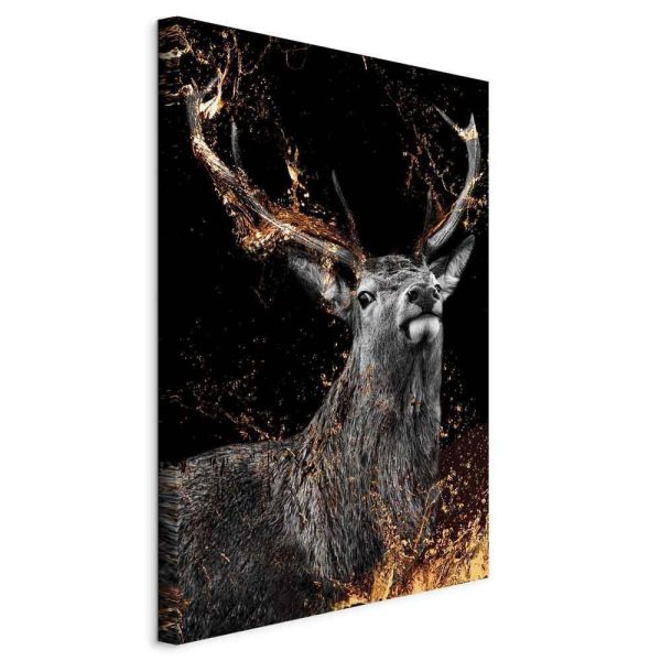 Canvas Print - Golden Horn (1 Part) Vertical