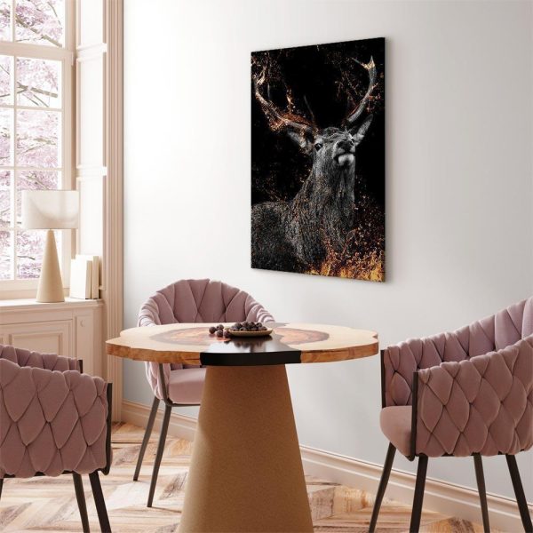 Canvas Print - Golden Horn (1 Part) Vertical