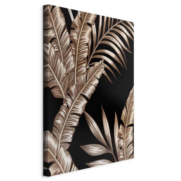 Canvas Print - Golden Island (1 Part) Vertical