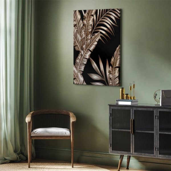 Canvas Print - Golden Island (1 Part) Vertical
