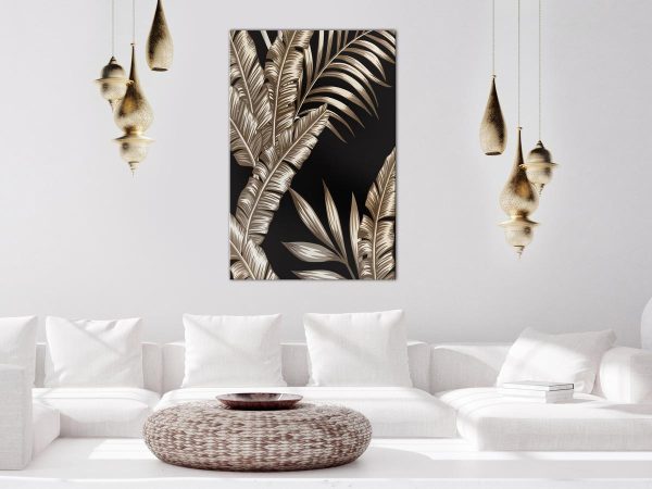 Canvas Print - Golden Island (1 Part) Vertical