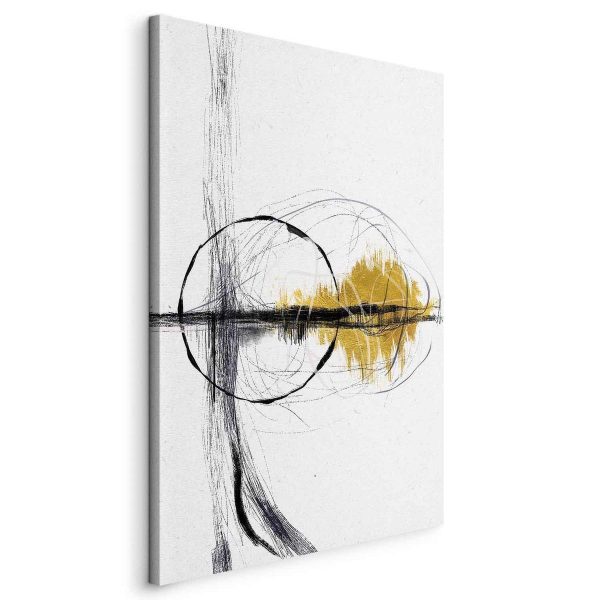 Canvas Print - Golden Sunrise (1 Part) Vertical