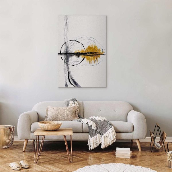 Canvas Print - Golden Sunrise (1 Part) Vertical