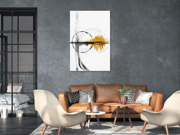 Canvas Print - Golden Sunrise (1 Part) Vertical