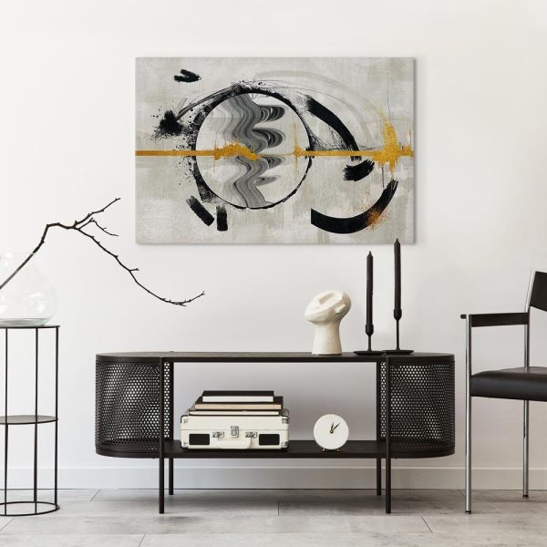 Canvas Print - Golden Thread (1 Part) Wide - Image 3