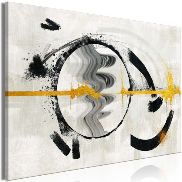 Canvas Print - Golden Thread (1 Part) Wide - Image 2
