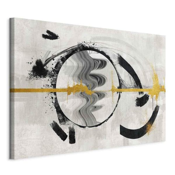 Canvas Print - Golden Thread (1 Part) Wide
