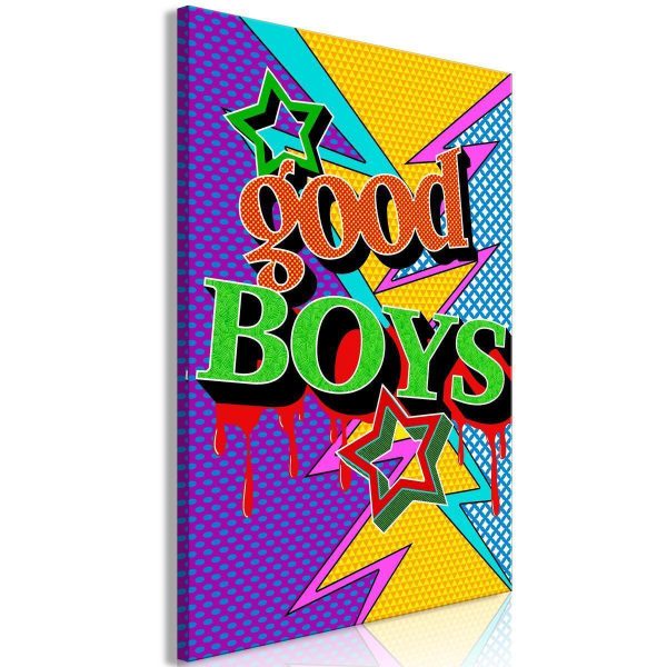 Canvas Print - Good Boys (1 Part) Vertical