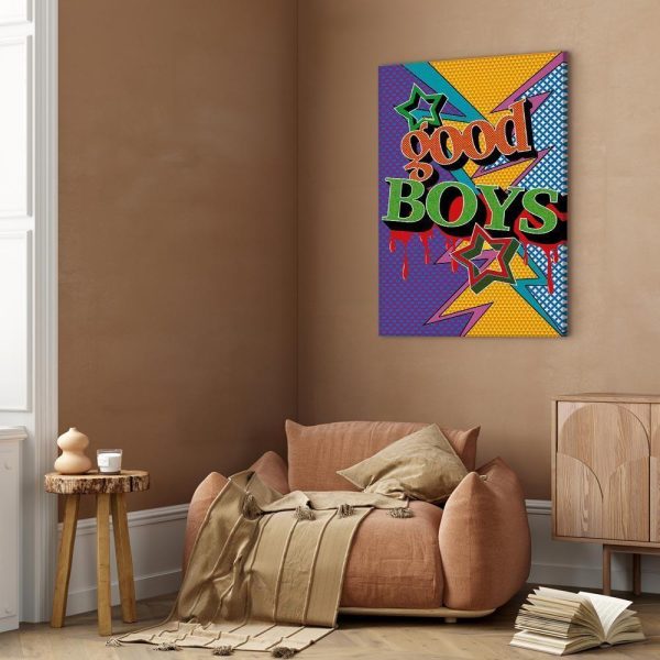Canvas Print - Good Boys (1 Part) Vertical