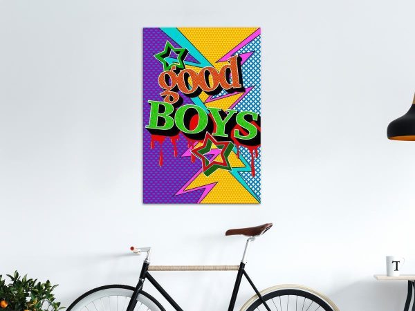 Canvas Print - Good Boys (1 Part) Vertical