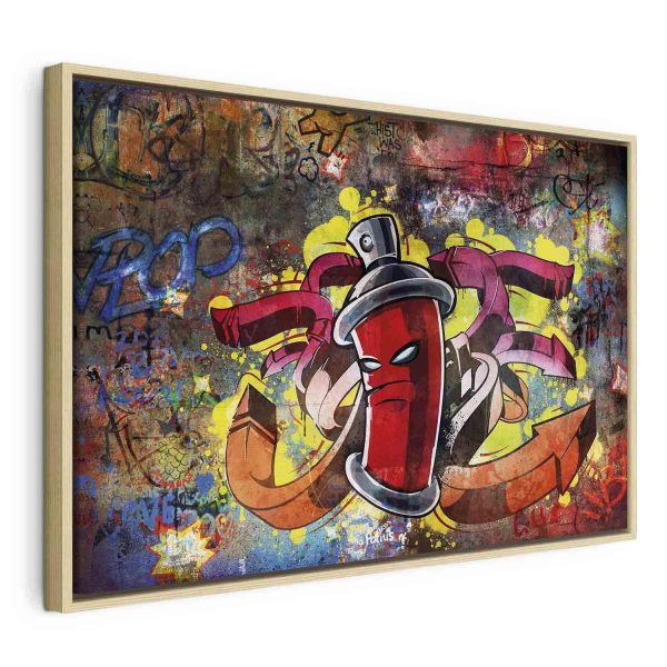 Canvas Print - Graffiti master