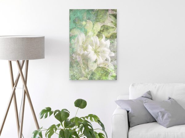 Canvas Print - Green Breath (1 Part) Vertical - Image 2