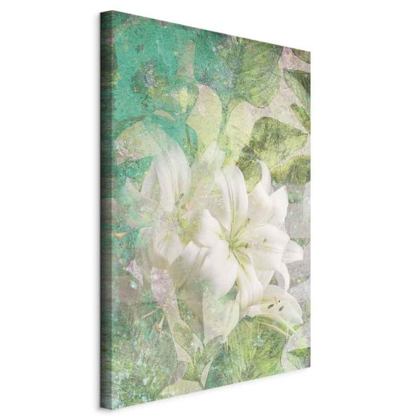 Canvas Print - Green Breath (1 Part) Vertical