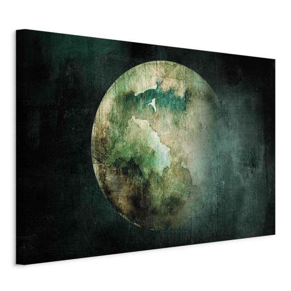 Canvas Print - Green Pangea (1 Part) Wide