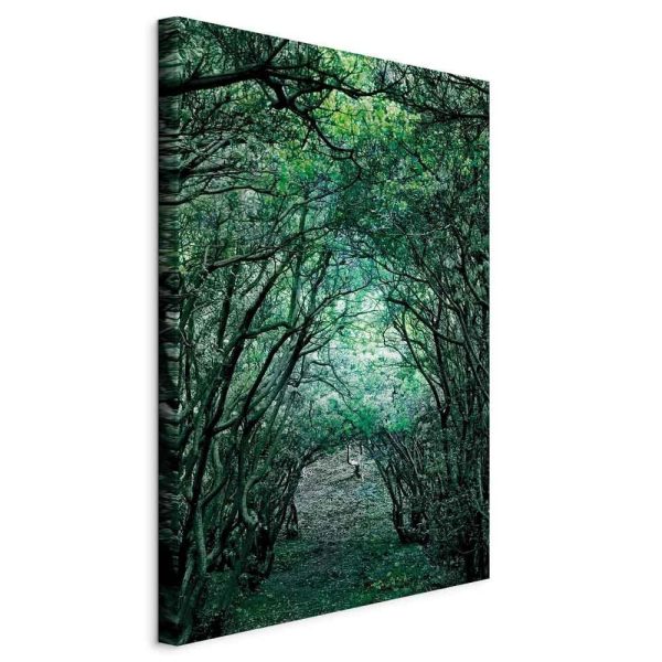 Canvas Print - Green Pergola (1 Part) Vertical