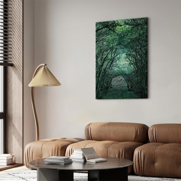 Canvas Print - Green Pergola (1 Part) Vertical