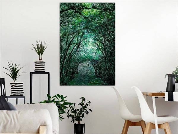 Canvas Print - Green Pergola (1 Part) Vertical