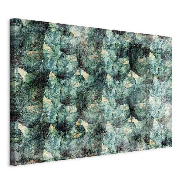 Canvas Print - Green Thoughts (1 Part) Wide