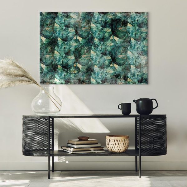 Canvas Print - Green Thoughts (1 Part) Wide