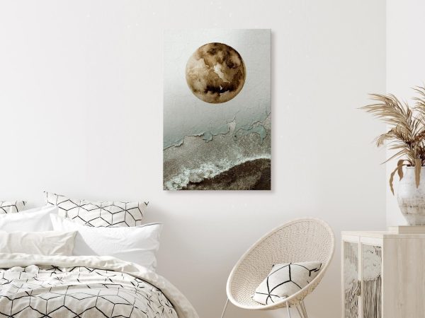 Canvas Print - Green Tide (1 Part) Vertical - Image 2