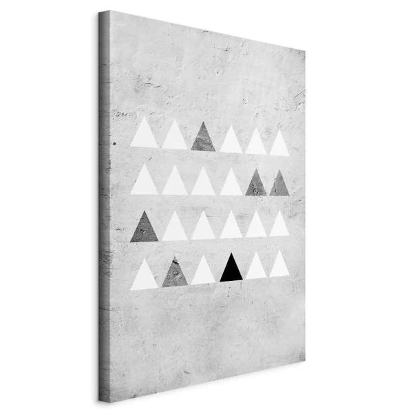 Canvas Print - Grey Forest (1 Part) Vertical