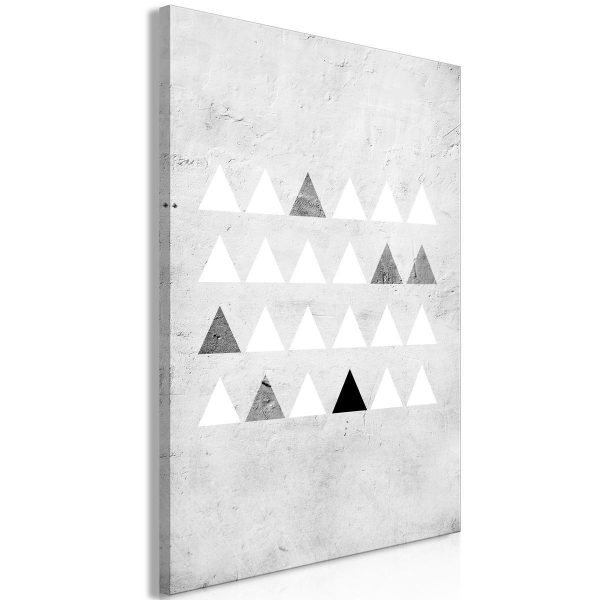 Canvas Print - Grey Forest (1 Part) Vertical
